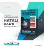 Yeni Nesil Numaratik Hatalı Park İkaz QR Kodlu Araç Cam Etiketi resmi